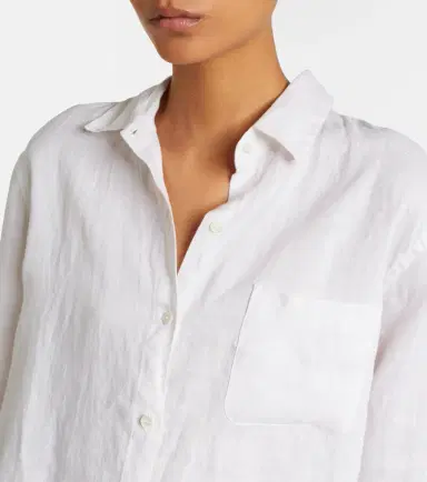Velvet Mulholland linen shirt | Thumbnail 3
