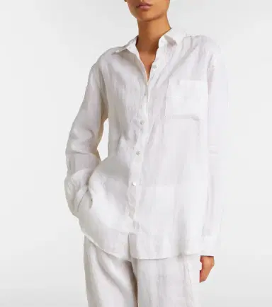 Velvet Mulholland linen shirt | Thumbnail 5