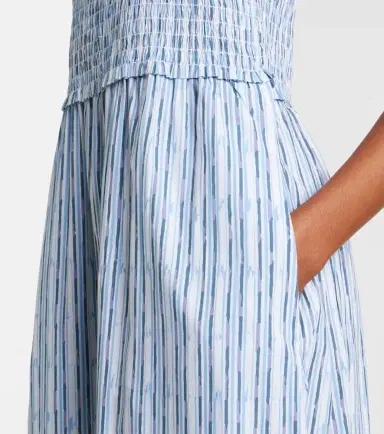 Velvet Senara striped cotton-blend maxi dress | Thumbnail 5 Velvet Senara striped cotton-blend maxi dress | Thumbnail 5