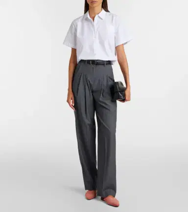 Velvet Alana cotton poplin shirt | Thumbnail 4 Velvet Alana cotton poplin shirt | Thumbnail 4