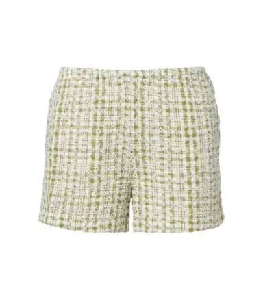 Velvet Daniela embroidered cotton-blend shorts | Thumbnail 1