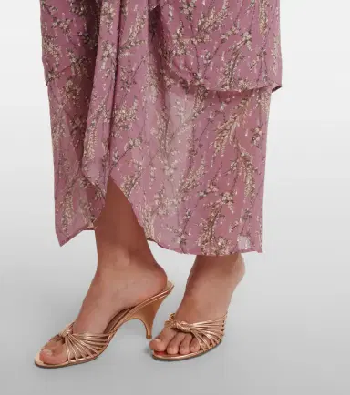 Veronica Beard Sira floral midi skirt | Thumbnail 2