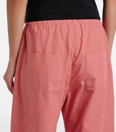 LESET Kyoto cropped cotton wide-leg pants | Thumbnail 4