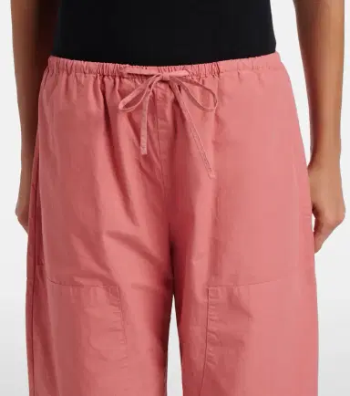 LESET Kyoto cropped cotton wide-leg pants | Thumbnail 5