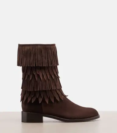 Aquazzura Maverick fringed suede mid-calf boots | Thumbnail 3 Aquazzura Maverick fringed suede mid-calf boots | Thumbnail 3