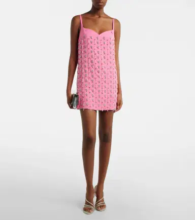 La Fuori Là Fuori Night Siren embellished minidress | Thumbnail 2