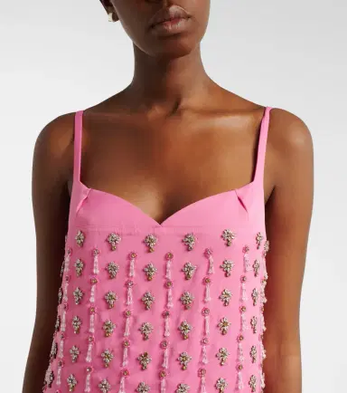 La Fuori Là Fuori Night Siren embellished minidress | Thumbnail 3