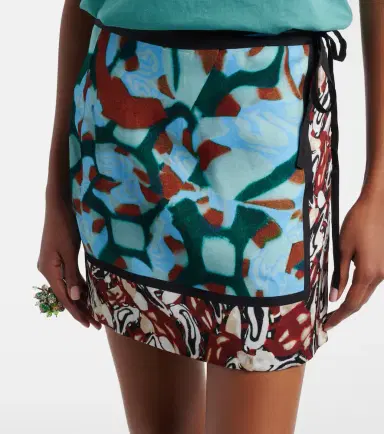 Dries Van Noten Printed wrap skirt | Thumbnail 3 Dries Van Noten Printed wrap skirt | Thumbnail 3
