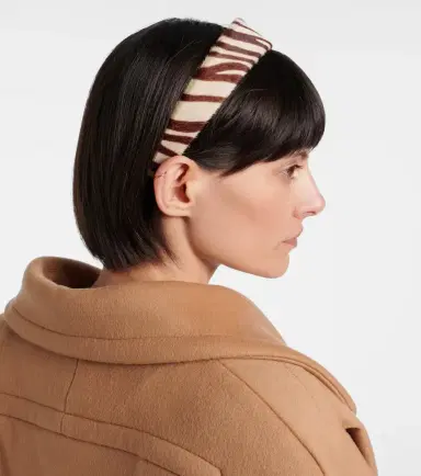 Jennifer Behr Cruz zebra-print calf hair headband | Thumbnail 3 Jennifer Behr Cruz zebra-print calf hair headband | Thumbnail 3