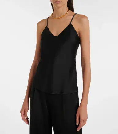 Max Mara Satin camisole | Thumbnail 4 Max Mara Satin camisole | Thumbnail 4