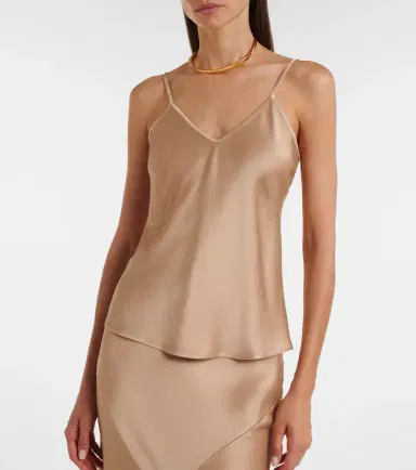 Max Mara Satin camisole | Thumbnail 3 Max Mara Satin camisole | Thumbnail 3