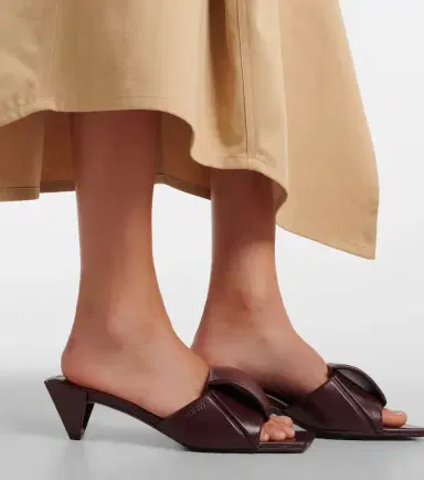 Loewe Origami leather mules | Thumbnail 5