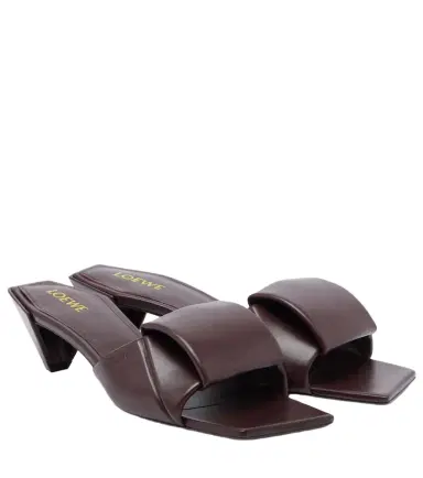 Loewe Origami leather mules | Thumbnail 1