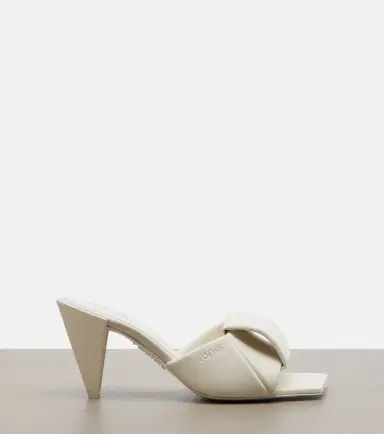 Loewe Origami leather mules | Thumbnail 4 Loewe Origami leather mules | Thumbnail 4