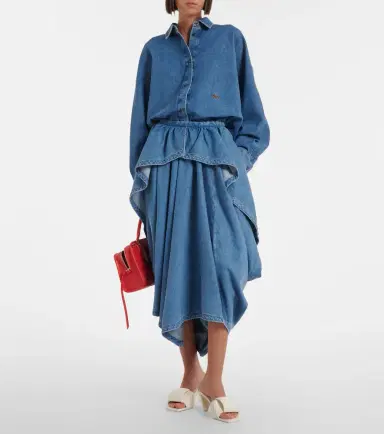 Loewe Origami leather mules | Thumbnail 5 Loewe Origami leather mules | Thumbnail 5