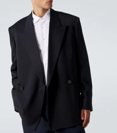 Loewe Double-breasted wool blazer | Thumbnail 4 Loewe Double-breasted wool blazer | Thumbnail 4