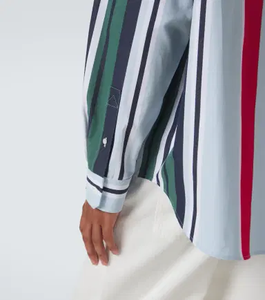 Loewe Double L striped cotton twill shirt | Thumbnail 2