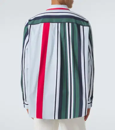 Loewe Double L striped cotton twill shirt | Thumbnail 3