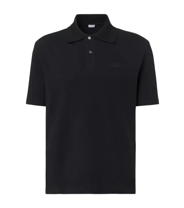 Loewe Double L cotton piqué polo shirt