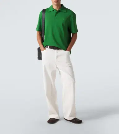 Loewe Logo embroidered cotton polo shirt | Thumbnail 2 Loewe Logo embroidered cotton polo shirt | Thumbnail 2