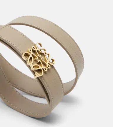 Loewe Anagram Bombé leather belt | Thumbnail 2