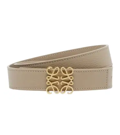 Loewe Anagram Bombé leather belt | Thumbnail 1