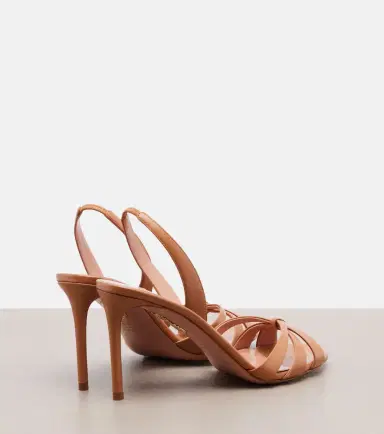 Aquazzura Tati leather slingback sandals | Thumbnail 4 Aquazzura Tati leather slingback sandals | Thumbnail 4