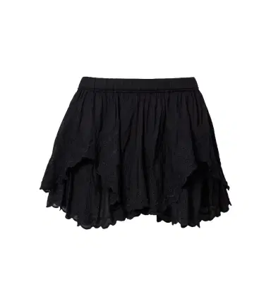 Marant Étoile Layale embroidered cotton shorts | Thumbnail 1