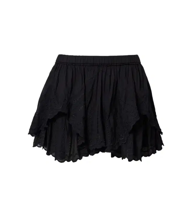 Layale embroidered cotton shorts