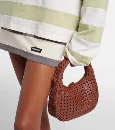 Miu Miu Wander leather top-handle bag | Thumbnail 5 Miu Miu Wander leather top-handle bag | Thumbnail 5