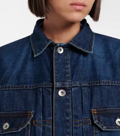 Sacai Denim bomber jacket | Thumbnail 4 Sacai Denim bomber jacket | Thumbnail 4