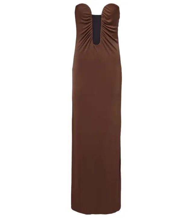 Adriana Degreas Strapless maxi dress