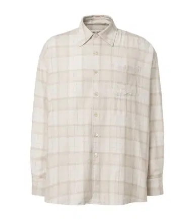 Our Legacy Borrowed plaid cotton flannel shirt | Thumbnail 1 Our Legacy Borrowed plaid cotton flannel shirt | Thumbnail 1