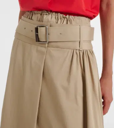 Loewe Belted cotton and silk maxi skirt | Thumbnail 5 Loewe Belted cotton and silk maxi skirt | Thumbnail 5