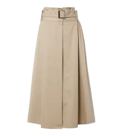 Loewe Belted cotton and silk maxi skirt | Thumbnail 1 Loewe Belted cotton and silk maxi skirt | Thumbnail 1