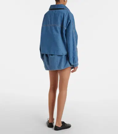 Loewe Double L denim miniskirt | Thumbnail 5 Loewe Double L denim miniskirt | Thumbnail 5