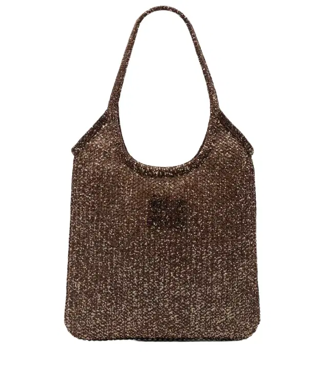 Miu Miu Ivy sequined mesh shopper