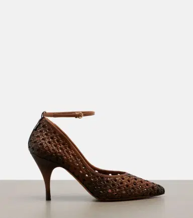 Miu Miu Woven leather pumps | Thumbnail 4