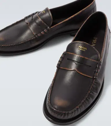 Prada Leather penny loafers | Thumbnail 3 Prada Leather penny loafers | Thumbnail 3