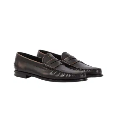Prada Leather penny loafers | Thumbnail 1 Prada Leather penny loafers | Thumbnail 1