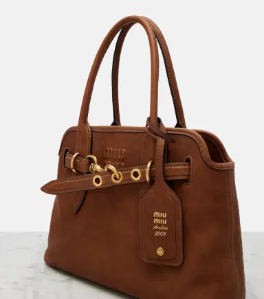Miu Miu Aventure Small leather shoulder bag | Thumbnail 3 Miu Miu Aventure Small leather shoulder bag | Thumbnail 3