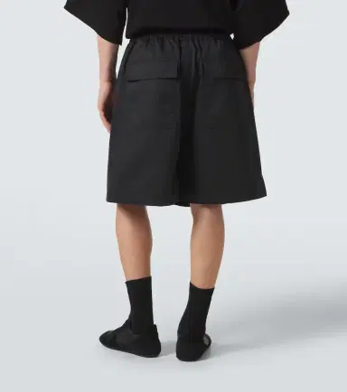 Rick Owens Faun faille Bermuda shorts | Thumbnail 2 Rick Owens Faun faille Bermuda shorts | Thumbnail 2
