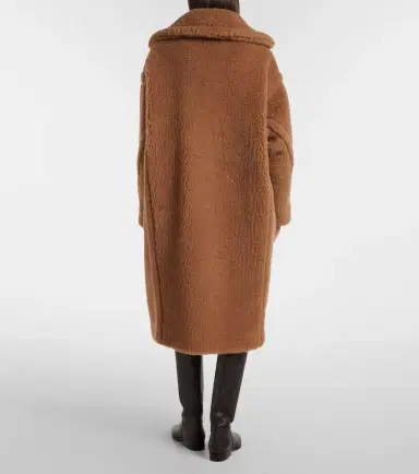 Max Mara Wool and silk teddy coat | Thumbnail 5