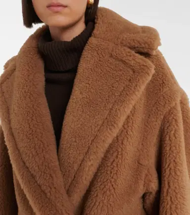 Max Mara Wool and silk teddy coat | Thumbnail 6
