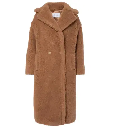 Max Mara Wool and silk teddy coat | Thumbnail 1