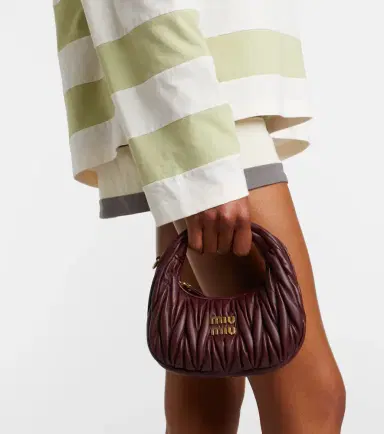 Miu Miu Wander Mini matelassé leather top-handle bag | Thumbnail 6