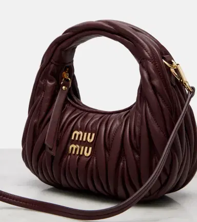 Miu Miu Wander Mini matelassé leather top-handle bag | Thumbnail 7