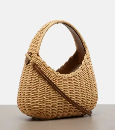 Miu Miu Wander wicker top-handle bag | Thumbnail 2 Miu Miu Wander wicker top-handle bag | Thumbnail 2