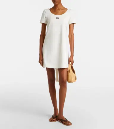 Miu Miu Wander wicker top-handle bag | Thumbnail 5 Miu Miu Wander wicker top-handle bag | Thumbnail 5