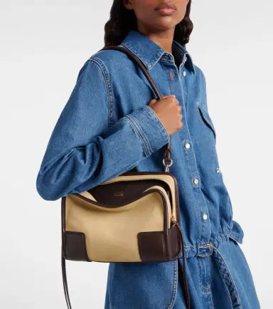 Loewe Amazona 180 Small suede top-handle bag | Thumbnail 5 Loewe Amazona 180 Small suede top-handle bag | Thumbnail 5